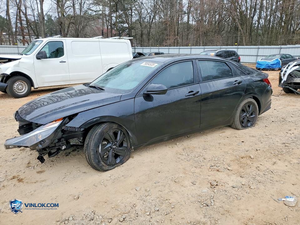 2023 HYUNDAI ELANTRA SEL – Lot 79894935 auction photo