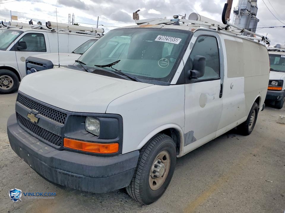 2012 CHEVROLET EXPRESS 2500 CARGO UTILITY / SERVICE VAN – Lot 79925055 auction photo