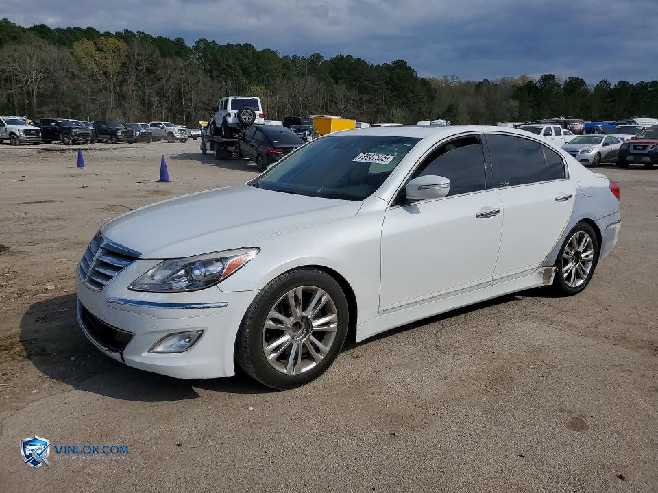 2013 HYUNDAI GENESIS 3.8L – Lot 79947555 auction photo