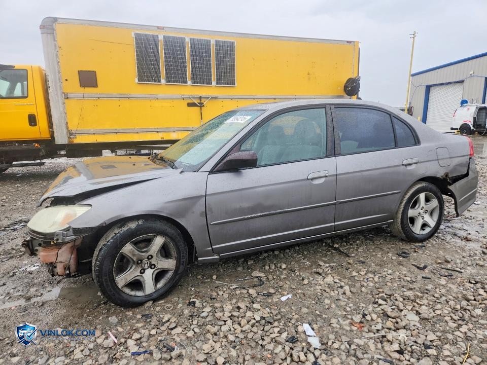 2004 HONDA CIVIC – Lot 79964215 auction photo