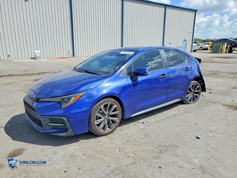 2021 TOYOTA COROLLA SE – Lot 79975085 auction photo