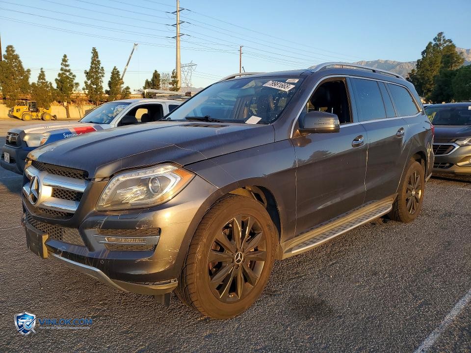 2016 MERCEDES BENZ GL 450 4MATIC – Lot 79981665 auction photo