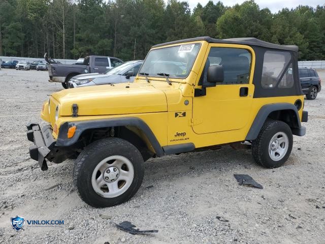 2004 JEEP WRANGLER X – Lot 82058225 auction photo