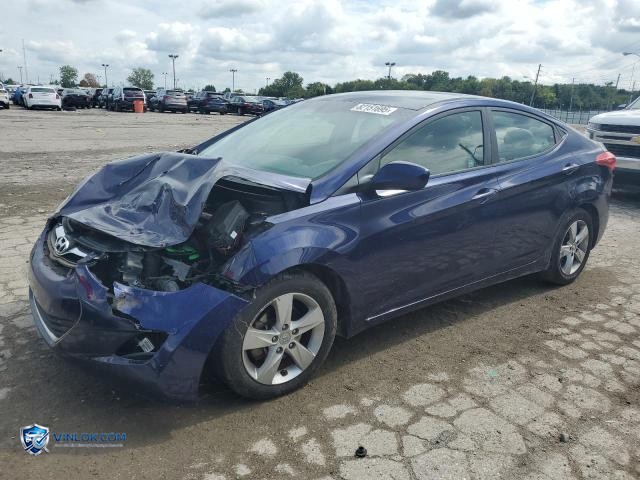 2013 HYUNDAI ELANTRA GLS – Lot 82151695 auction photo