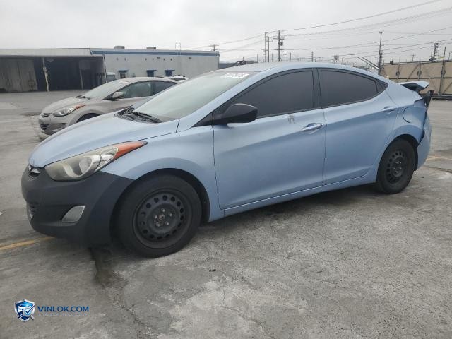2013 HYUNDAI ELANTRA GLS – Lot 83820305 auction photo
