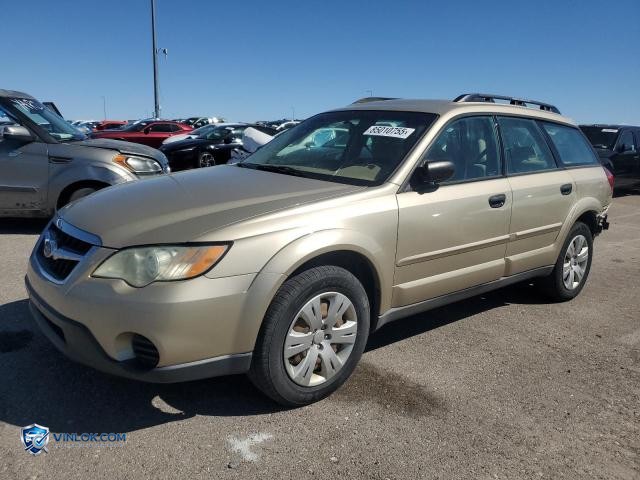 2009 SUBARU OUTBACK – Lot 85010755 auction photo