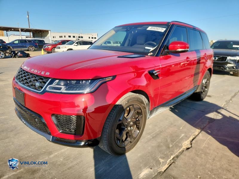 2020 LAND ROVER RANGE ROVER SPORT HSE – Lot 85939375 auction photo