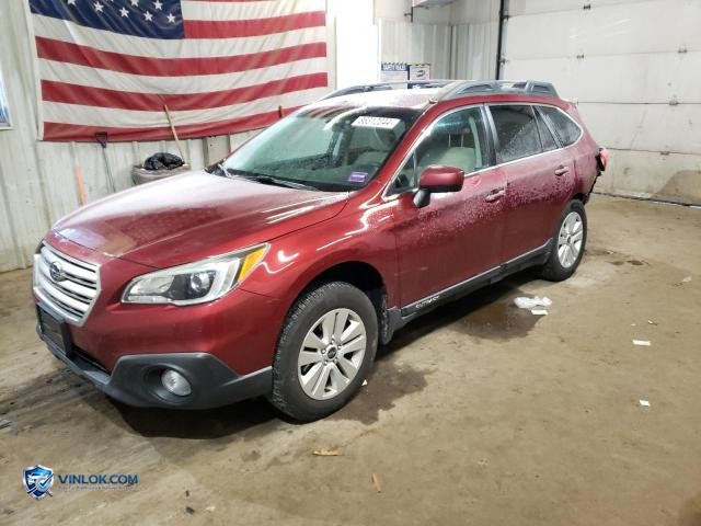 2016 SUBARU OUTBACK 2.5I PREMIUM – Lot 86312844 auction photo