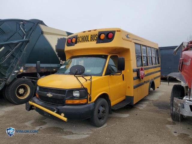 2013 CHEVROLET EXPRESS SCHOOL BUS – Lot 87110655 auction photo