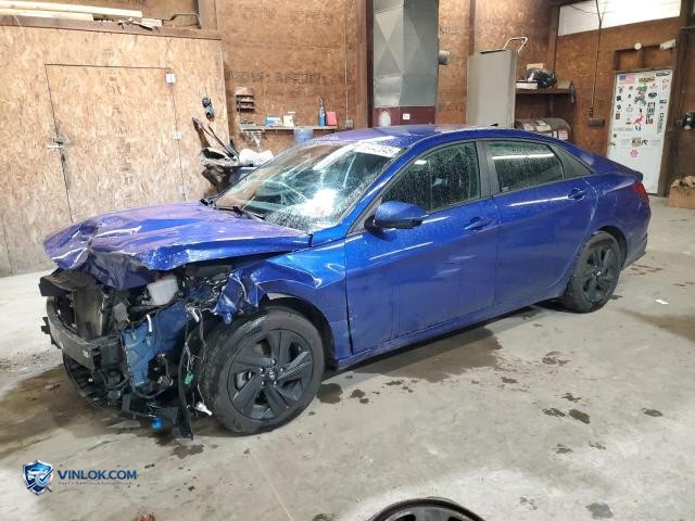 2023 HYUNDAI ELANTRA BLUE – Lot 89442045 auction photo