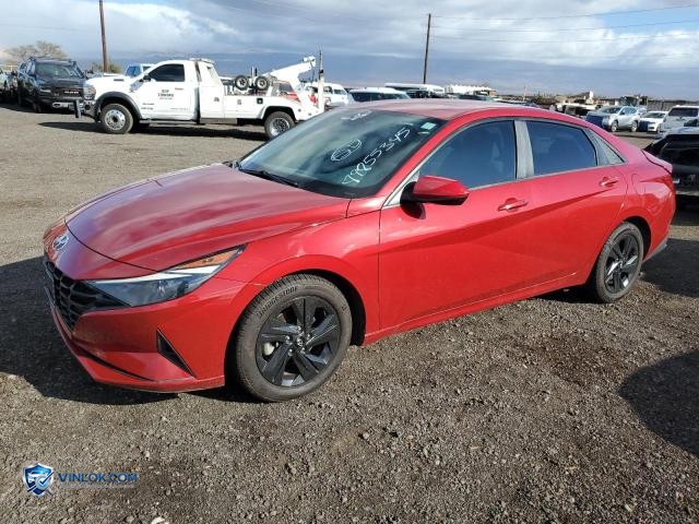 2021 HYUNDAI ELANTRA – Lot 89855345 auction photo