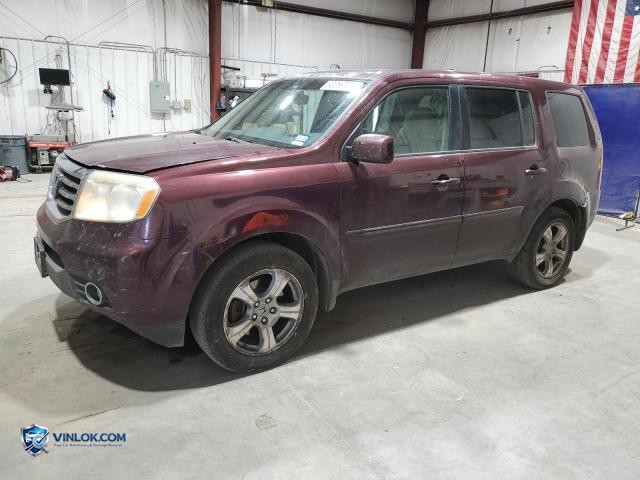 2014 HONDA PILOT EXL – Lot 92269725 auction photo