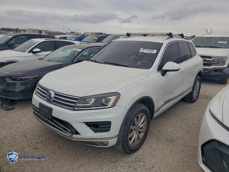 2016 VOLKSWAGEN TOUAREG SPORT – Lot 92743305 auction photo