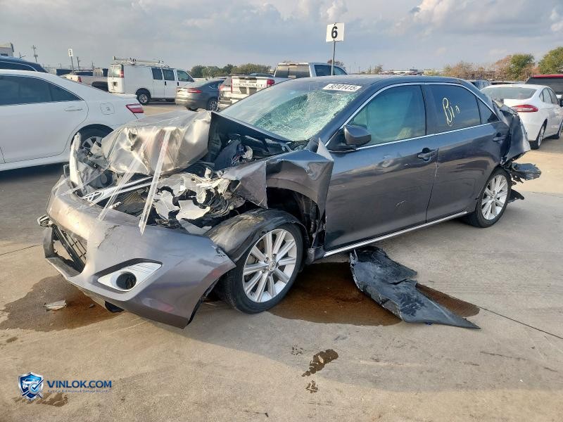 2012 TOYOTA CAMRY XLE – Lot 93101415 auction photo