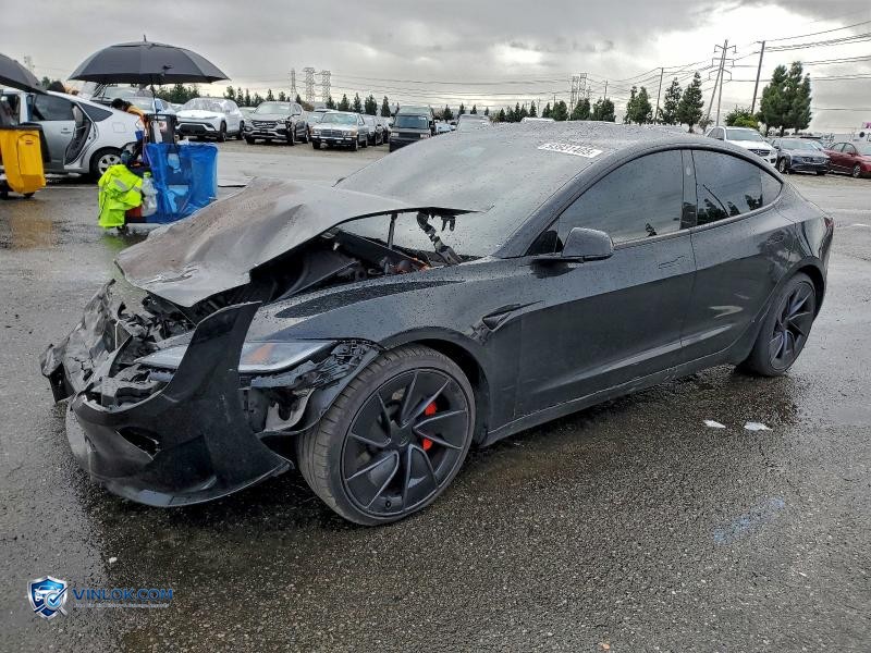 2024 TESLA MODEL 3 – Lot 93931405 auction photo