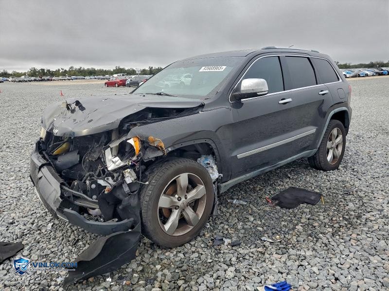 2011 JEEP GRAND CHEROKEE OVERLAND – Lot 93988965 auction photo