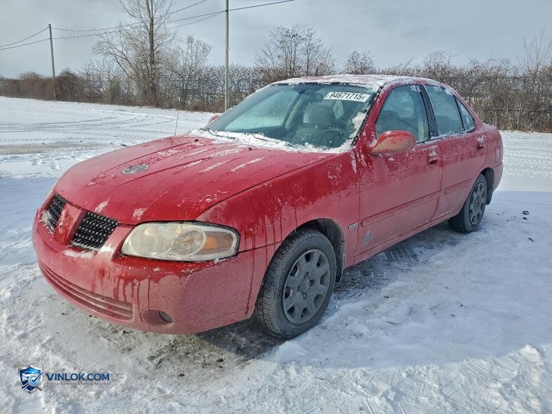 2005 NISSAN SENTRA 1.8 – Lot 94671715 auction photo