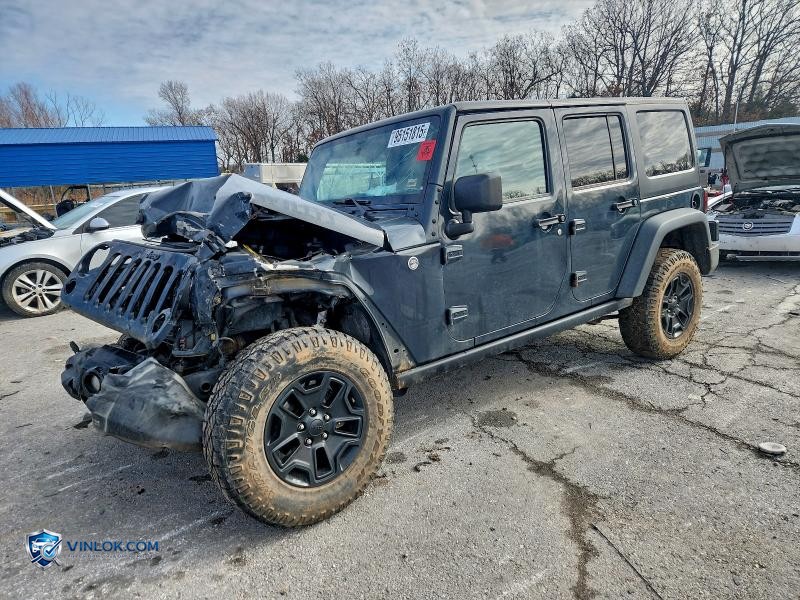 2016 JEEP WRANGLER UNLIMITED SPORT – Lot 95151815 auction photo