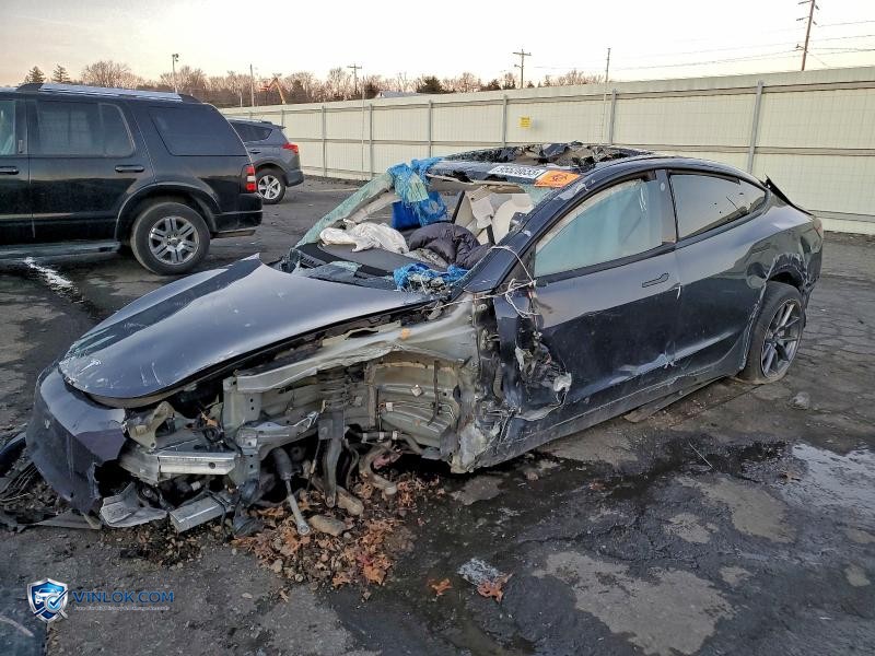2022 TESLA MODEL 3 – Lot 95528655 auction photo