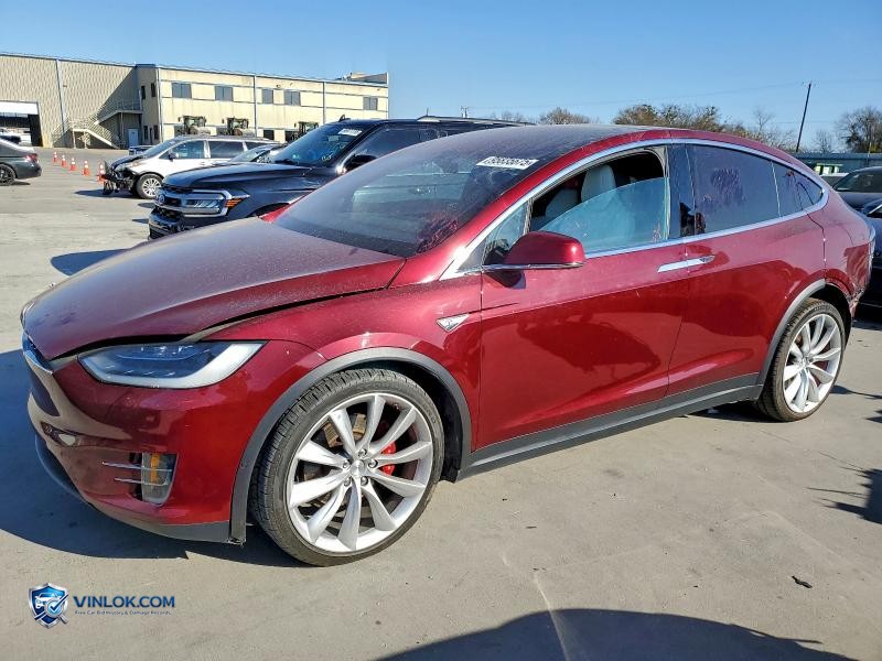 2016 TESLA MODEL X – Lot 95835675 auction photo
