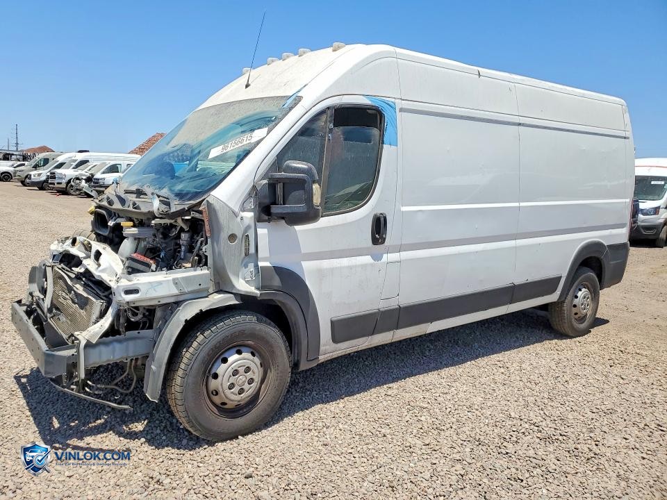 2020 RAM PROMASTER 2500 DELIVERY VAN – Lot 96156615 auction photo