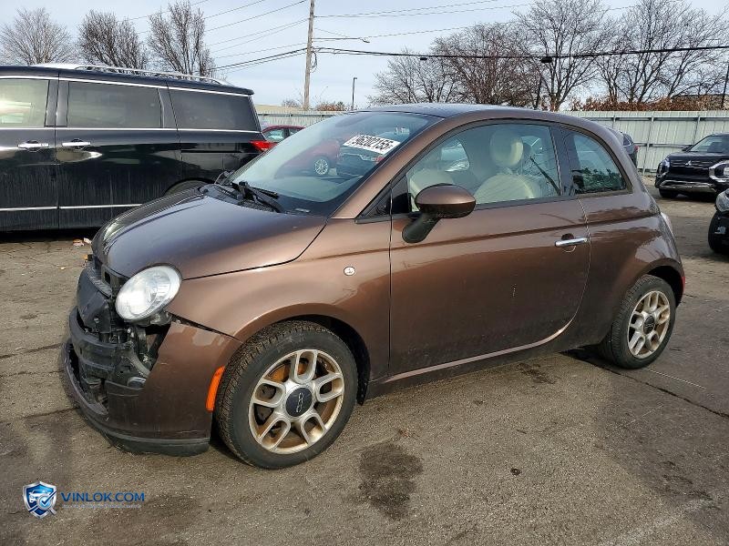 2015 FIAT 500 POP – Lot 96202155 auction photo