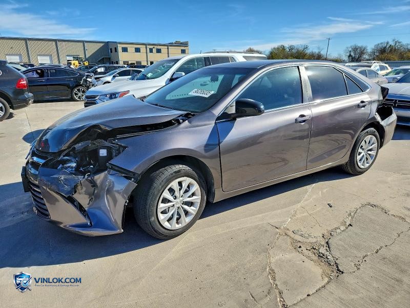 2016 TOYOTA CAMRY LE – Lot 96285035 auction photo