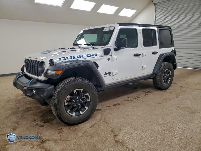 2024 JEEP WRANGLER RUBICON 4XE – Lot 96522595 auction photo