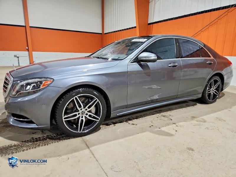 2017 MERCEDES-BENZ S 400 4MATIC – Lot 96558275 auction photo