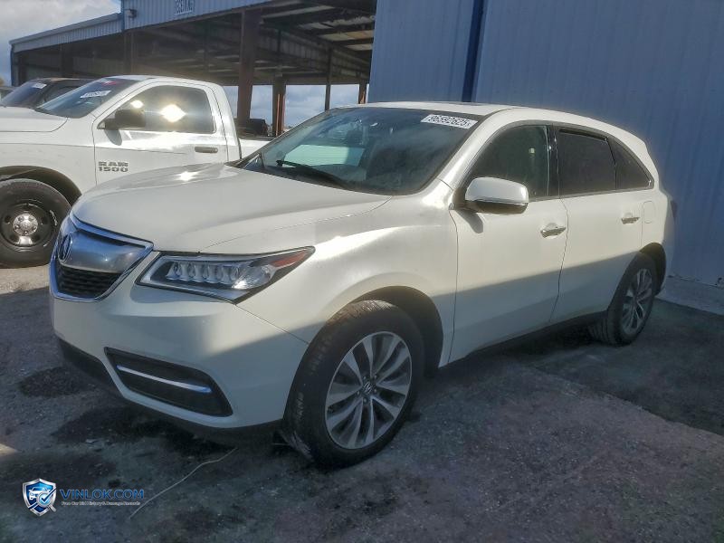 2014 ACURA MDX TECHNOLOGY – Lot 96592625 auction photo