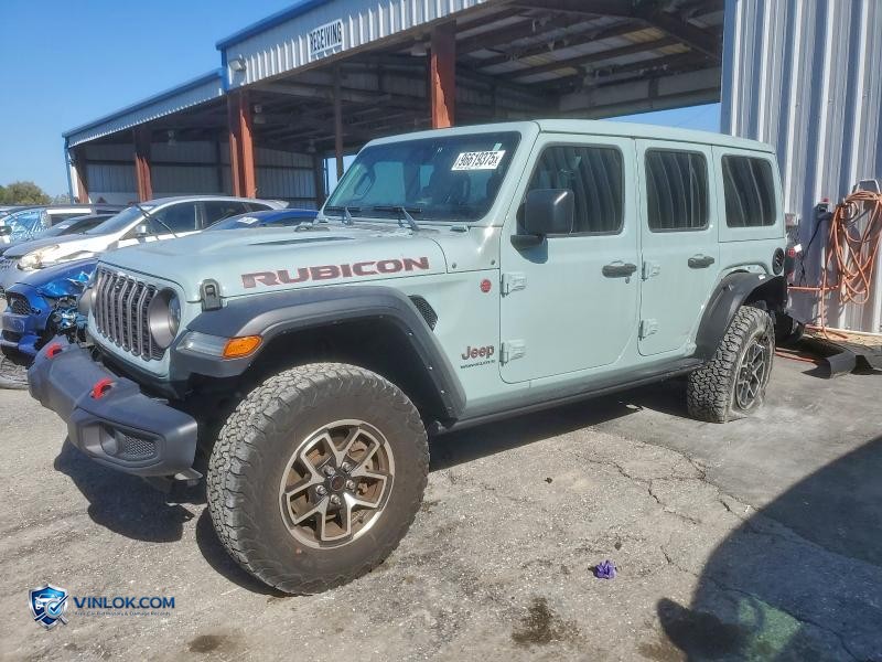 2024 JEEP WRANGLER RUBICON – Lot 96619375 auction photo