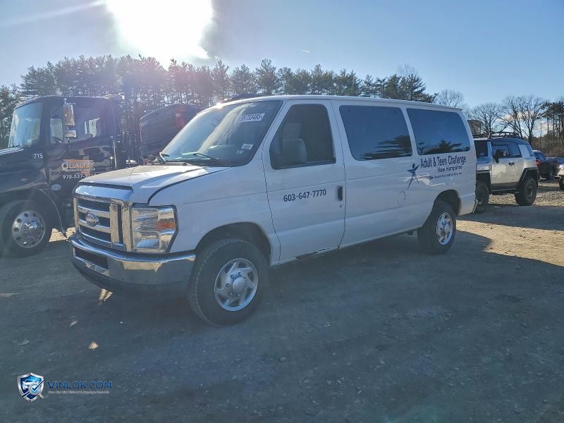 2014 FORD ECONOLINE E350 SUPER DUTY WAGON – Lot 96753485 auction photo