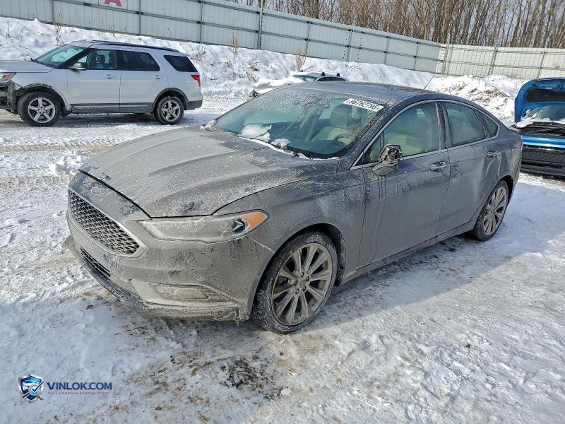 2018 FORD FUSION TITANIUM/PLATINUM – Lot 96762795 auction photo