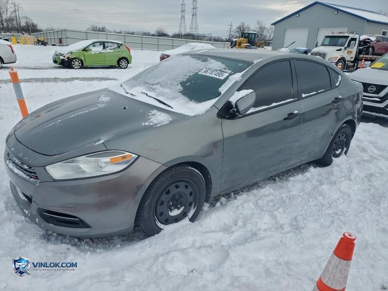 2013 DODGE DART SE – Lot 96787495 auction photo