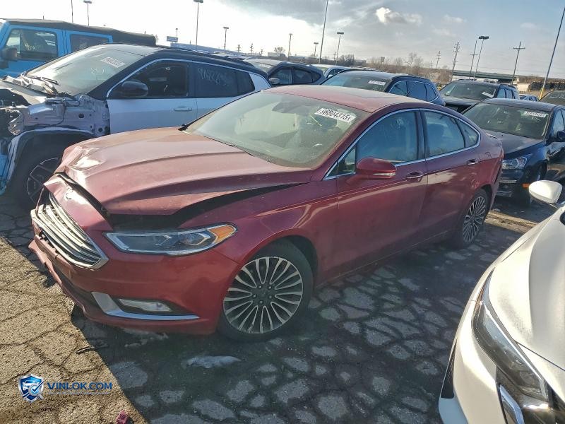 2017 FORD FUSION TITANIUM – Lot 96804315 auction photo