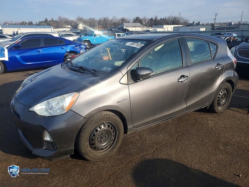 2012 TOYOTA PRIUS C – Lot 96971835 auction photo