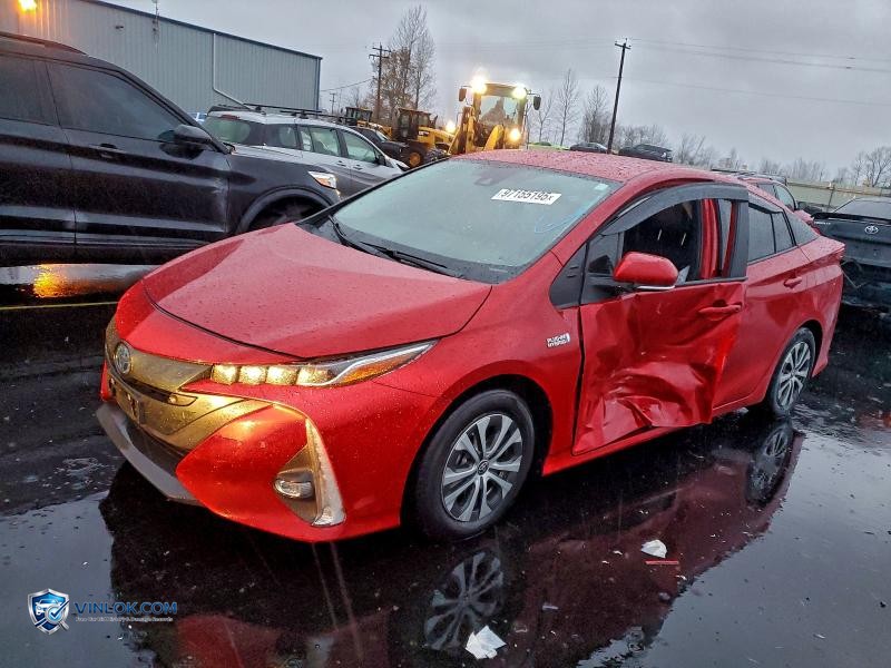 2021 TOYOTA PRIUS PRIME LE – Lot 97155195 auction photo