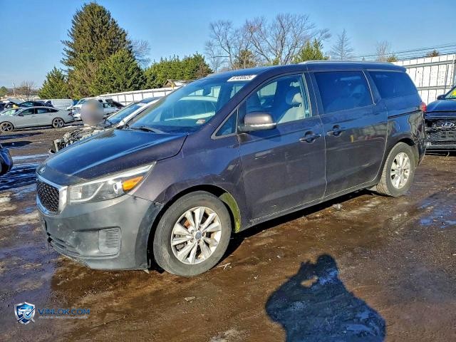 2016 KIA SEDONA LX – Lot 97430525 auction photo