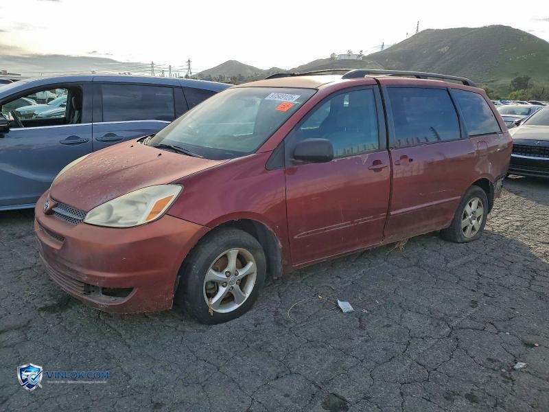 2005 TOYOTA SIENNA CE – Lot 97549125 auction photo
