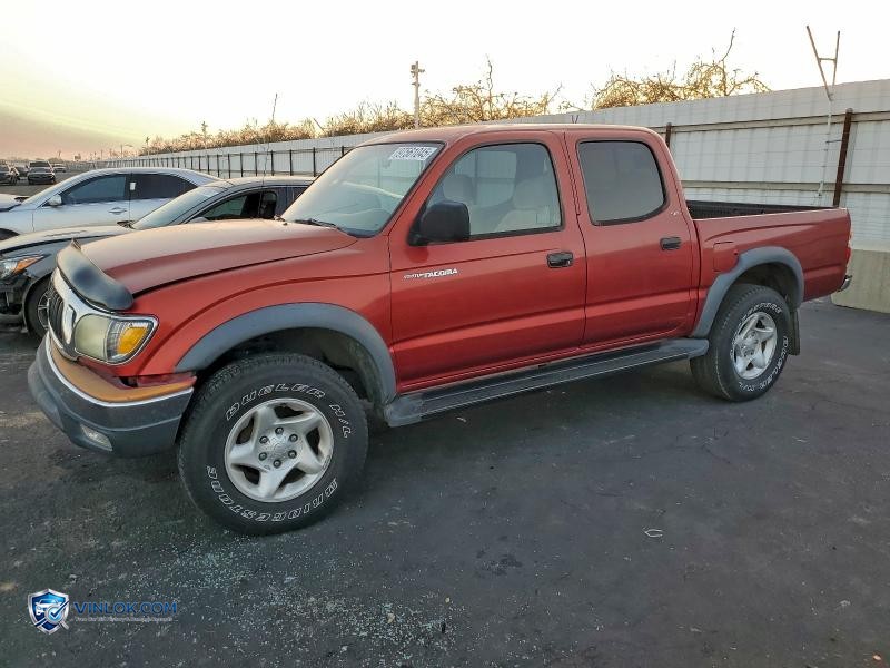 2003 TOYOTA TACOMA DOUBLE CAB PRERUNNER – Lot 97561045 auction photo