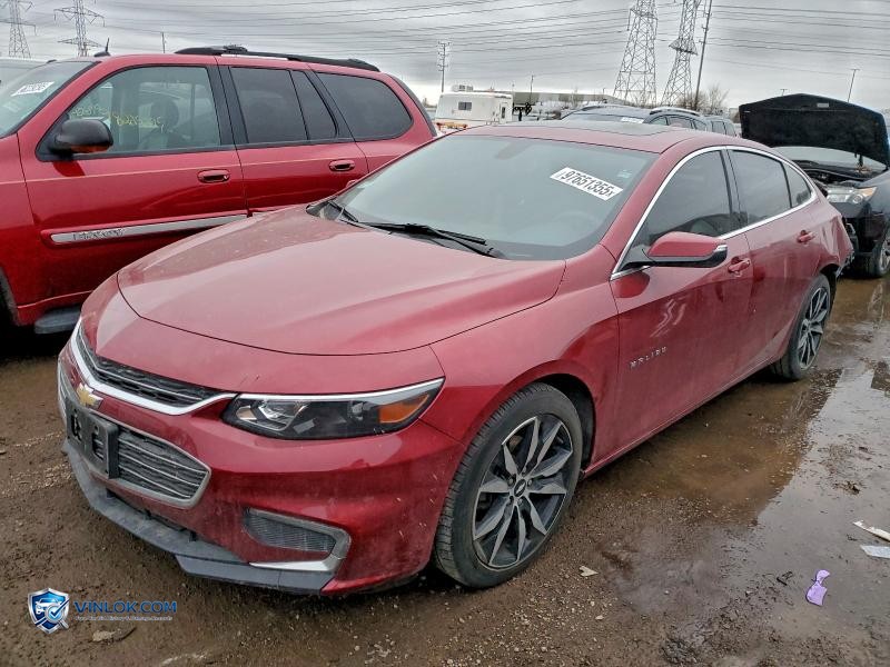 2018 CHEV MALIBU LT – Lot 97651355 auction photo