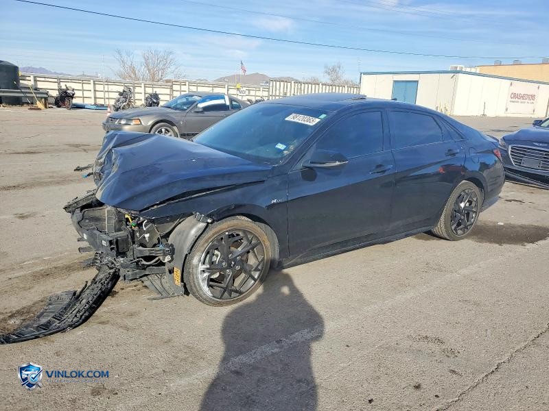 2025 HYUNDAI ELANTRA N LINE – Lot 98120365 auction photo