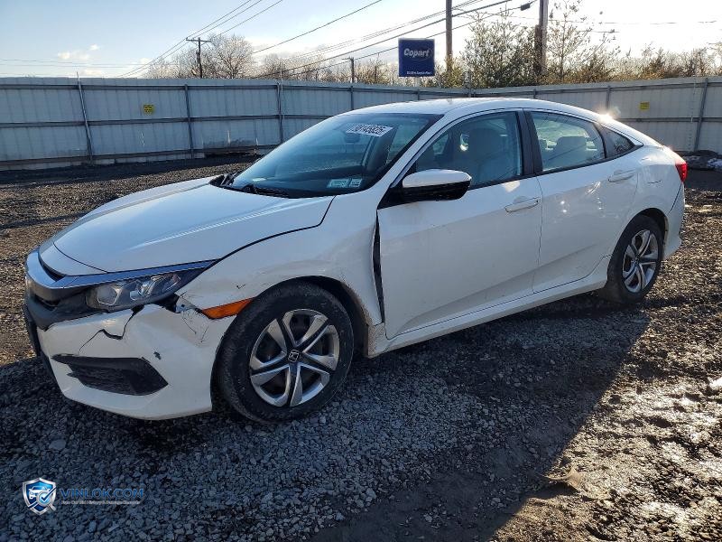 2017 HONDA CIVIC LX – Lot 98145825 auction photo