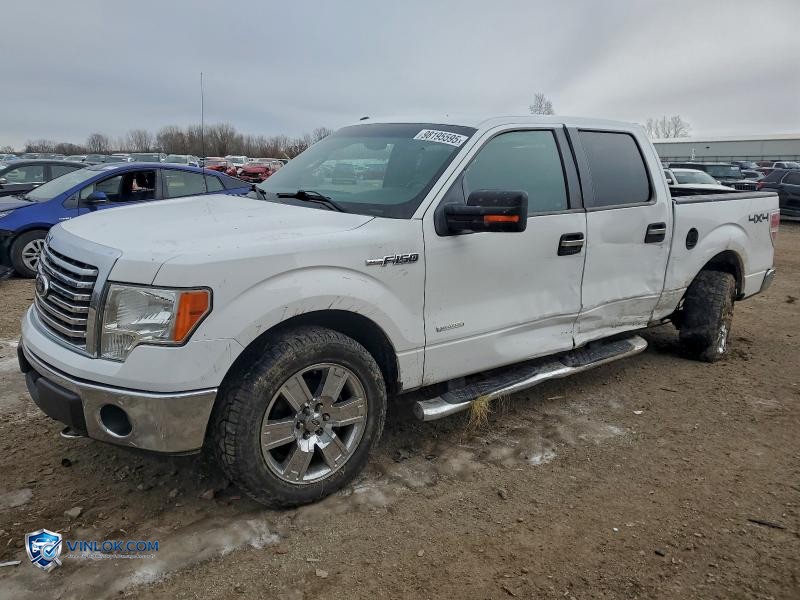 2012 FORD F150 SUPERCREW – Lot 98195595 auction photo