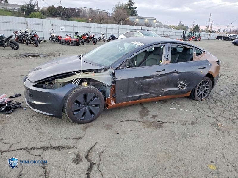 2024 TESLA MODEL 3 – Lot 98209475 auction photo