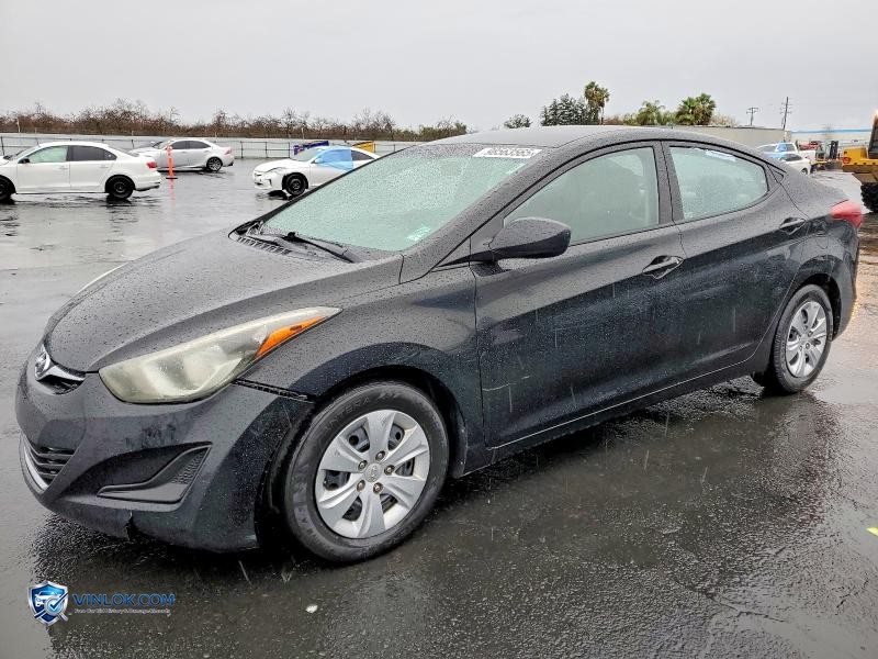 2016 HYUNDAI ELANTRA SE – Lot 98563565 auction photo