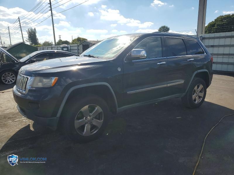 2011 JEEP GRAND CHEROKEE OVERLAND – Lot 98675845 auction photo