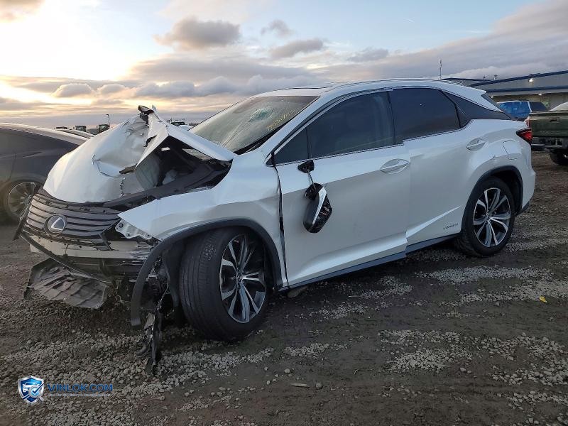 2018 LEXUS RX 450H BASE – Lot 99031985 auction photo