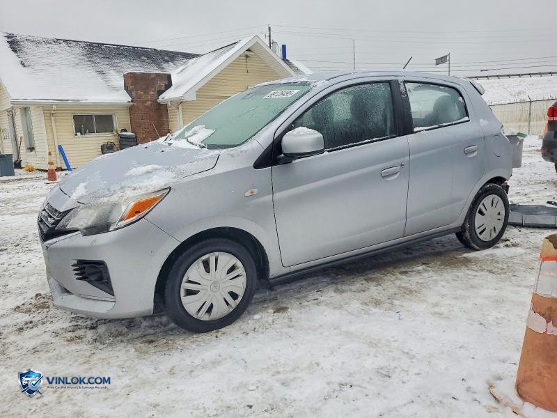 2022 MITSUBISHI MIRAGE ES – Lot 99126495 auction photo