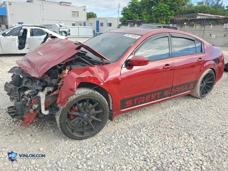 2007 NISSAN MAXIMA SE – Lot 99215845 auction photo